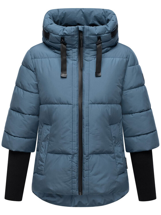 Navahoo Navahoo Kurtka zimowa Lotusherz Niebieski Regular Fit