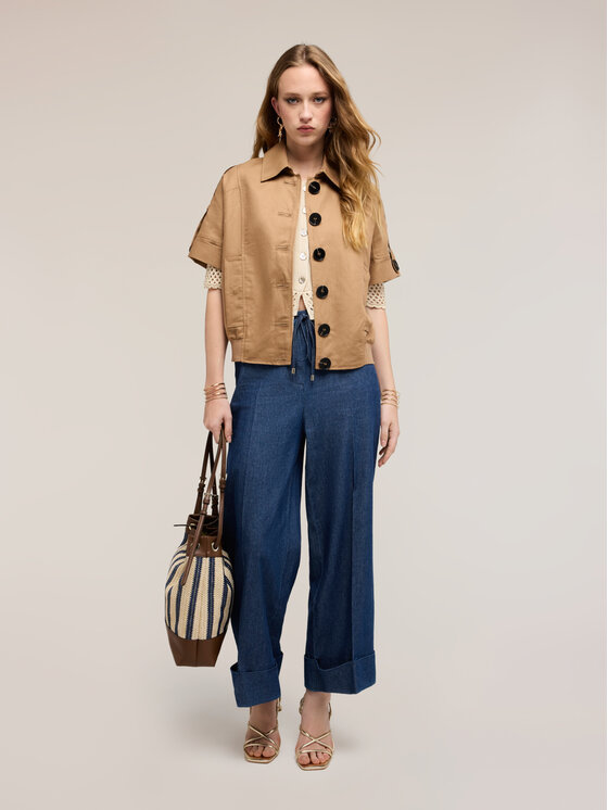 Motivi Motivi Giacca di transizione R010W000179N012 Marrone Regular Fit