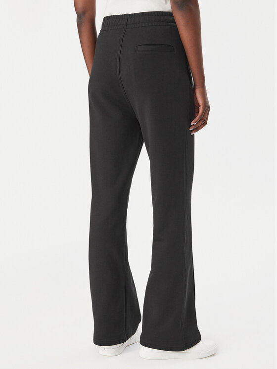 Calvin Klein Jeans Calvin Klein Jeans Spodnie dresowe Monogram LV047H220G Czarny Flare Fit