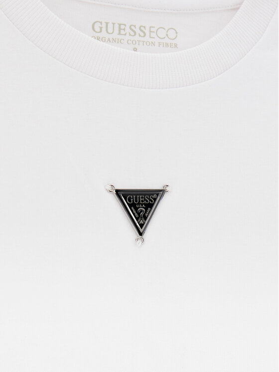 Guess Guess Тишърт L5BI16 KCNQ4 Бял Regular Fit