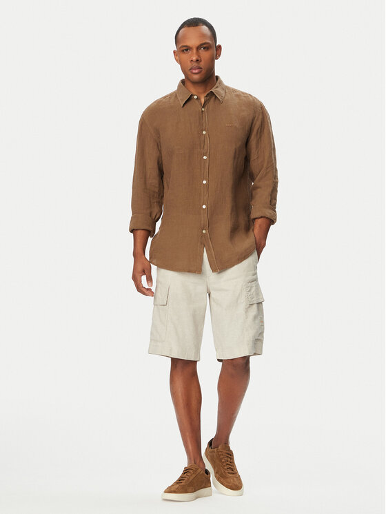 BOSS BOSS Ing Relegant 50567579 Zöld Regular Fit
