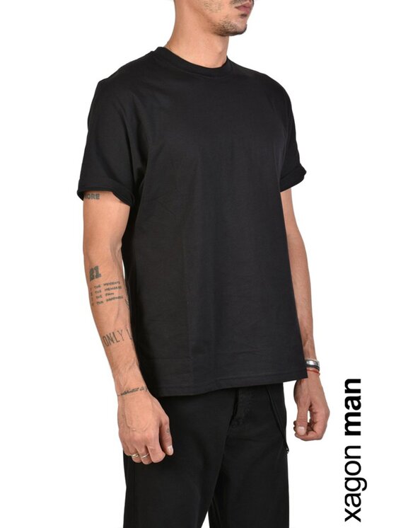 Xagon Xagon T-shirt A20082J30064 Nero Regular Fit
