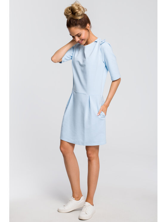Made of Emotion Made of Emotion Vestito da giorno M422 Blu Custom Fit
