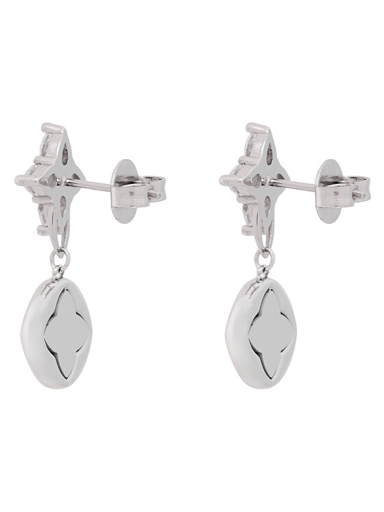 Guess Guess Обици JUBE06 470JW Сребрист