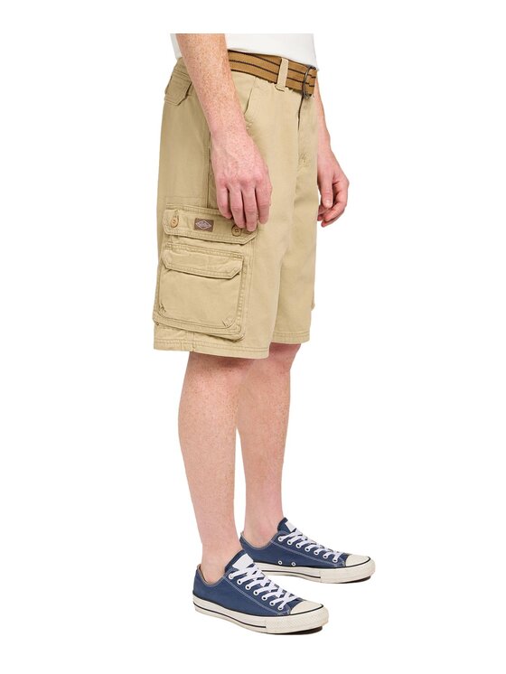 Lee Lee Szorty materiałowe 112145580 Khaki Regular Fit