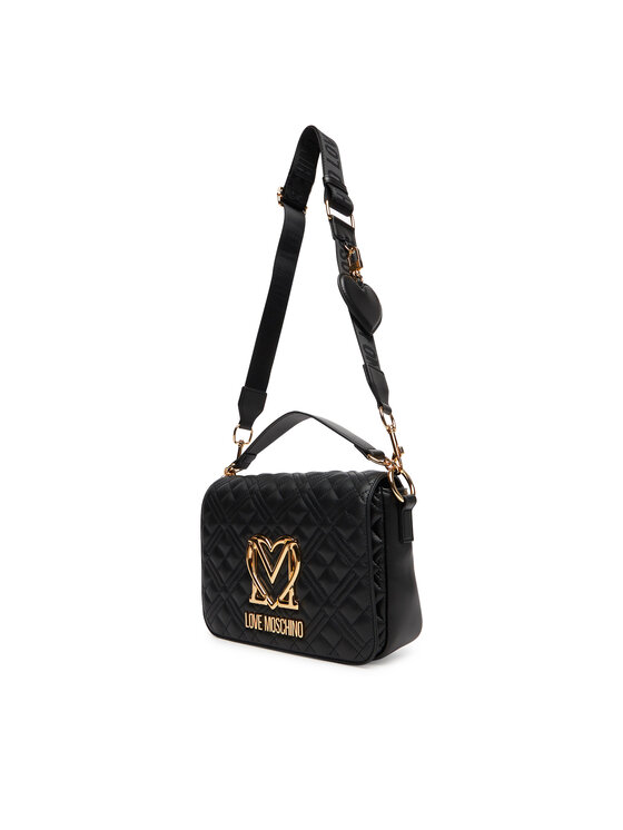 LOVE MOSCHINO LOVE MOSCHINO Ročna torba JC4302PP0MK1200A Črna