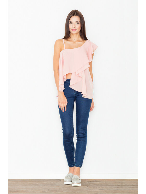 FIGL FIGLFIGL Blusa M479 Rosa Regular Fit
