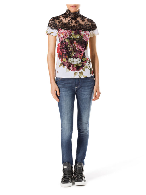 PHILIPP PLEIN PHILIPP PLEIN Džínsy 30764 Modrá Straight Fit