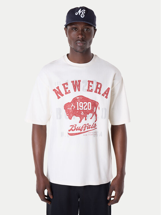 New Era New Era T-Shirt 60596287 Bílá Regular Fit