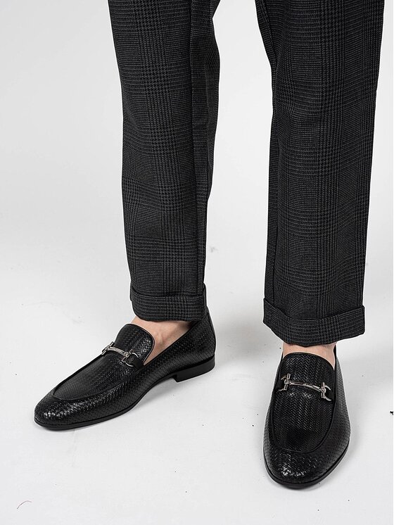 Tommy Hilfiger Tommy Hilfiger Pantaloni di tessuto MW0MW14947 | Prince Grigio Regular Fit