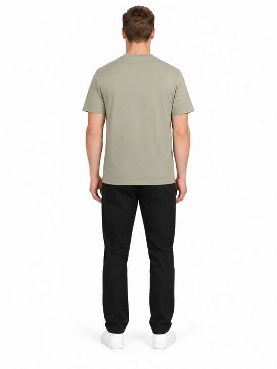 4F 4F T-Shirt 4FWAW26TTSHM3578-44S Zielony Regular Fit