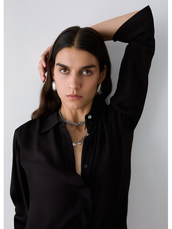 Liu Jo Liu Jo Camicia CF6207T257822222 Nero Regular Fit