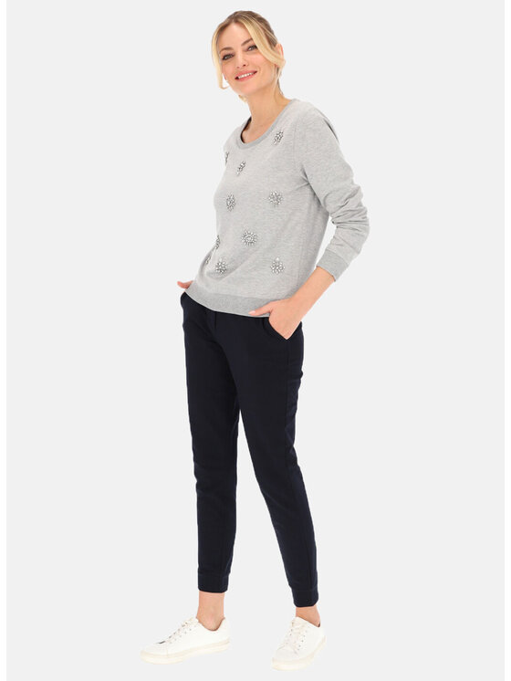 L’AF L’AF Bluza Marco Szary Regular Fit