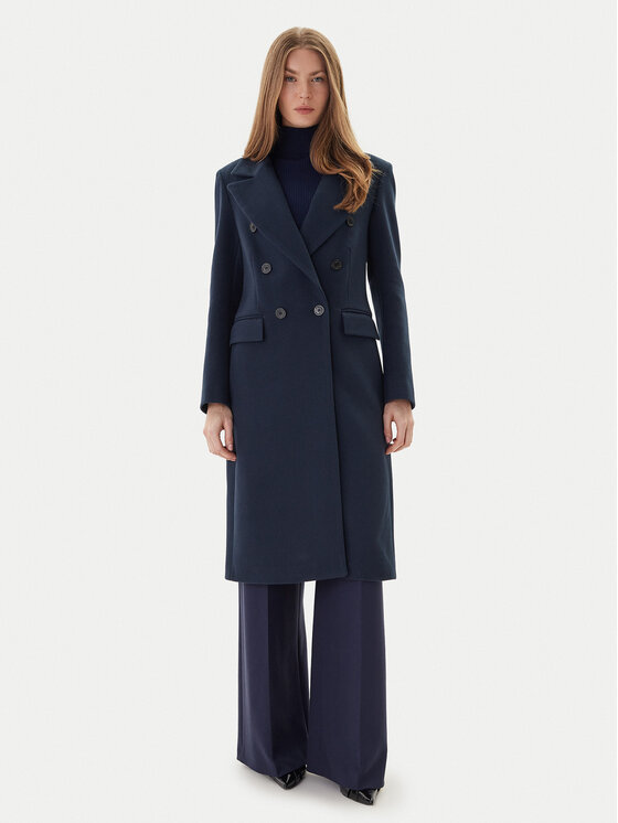 Maryley Maryley Übergangsmantel 25IB807/01BL Dunkelblau Regular Fit