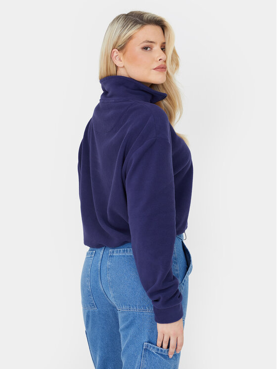 Brave Soul Brave Soul Bluza LSS-225MARYNAV Granatowy Straight Fit