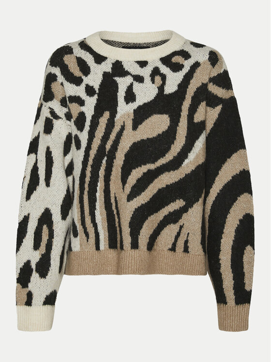 Vero Moda Vero Moda Džemper Kai 10310645 Bež Regular Fit