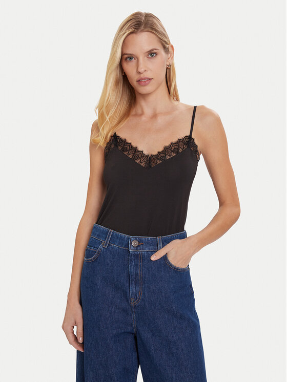 Morgan Morgan Top 252-BETINO Negru Regular Fit