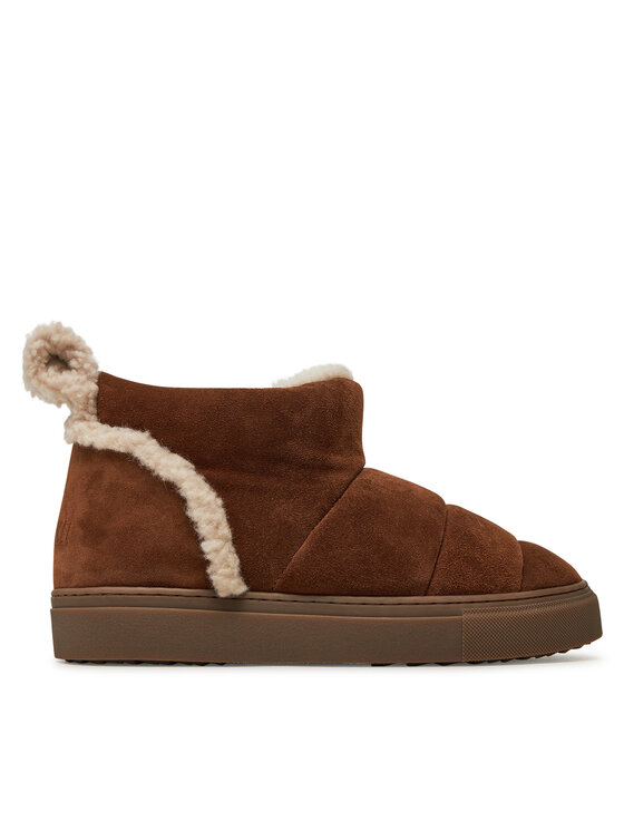 Inuikii Inuikii Čizme za snijeg Shearling Slipin 75202-010 Smeđa