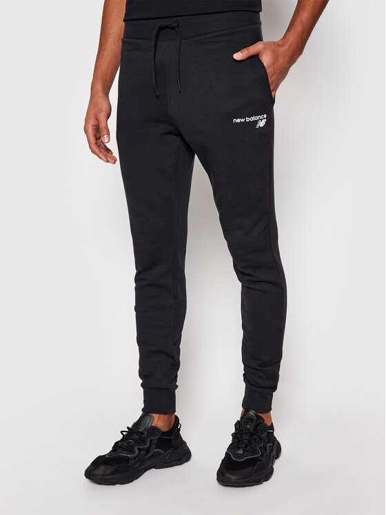 New Balance Pantalon de Jogging Homme Noir