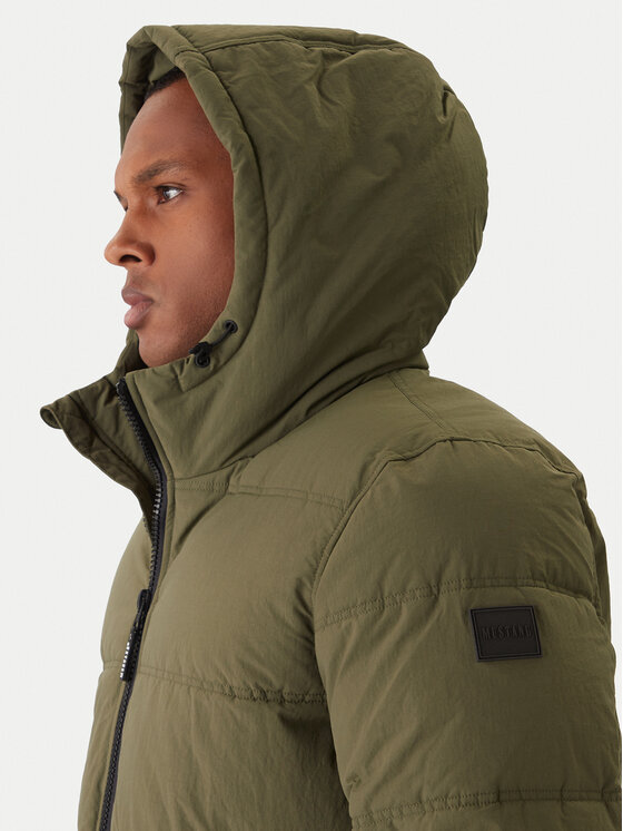 Mustang Mustang Giubbotto invernale Oakfield 1016896 Verde Regular Fit