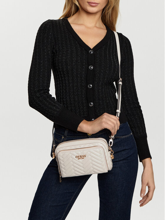 Guess Guess Handtasche HWQG95 08140 Écru