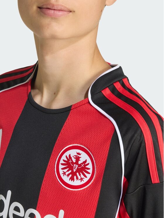 adidas adidas Koszulka techniczna Eintracht Frankfurt 25/26 Home Jersey Czarny Regular Fit