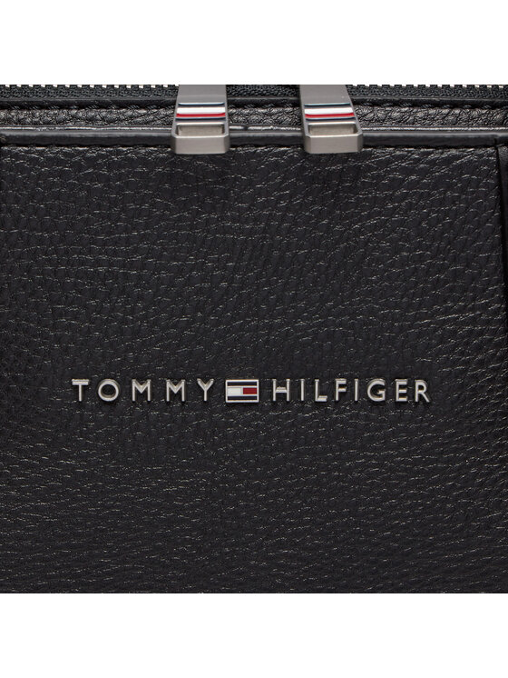 Tommy Hilfiger Tommy Hilfiger Чанта за лаптоп Th Central Slim Computer Bag AM0AM12447 Сив
