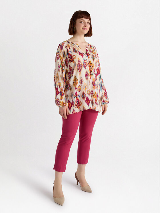 Fiorella Rubino Fiorella Rubino Blusa 2845T002366N0R2 Écru Regular Fit