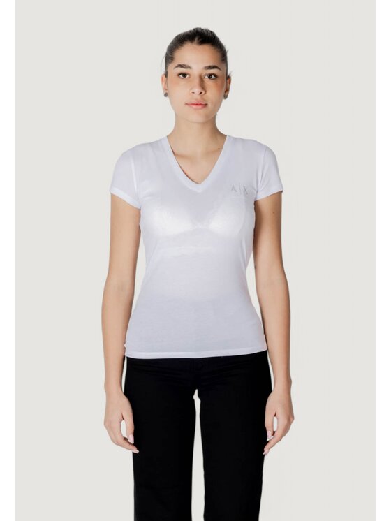 Armani Exchange Armani Exchange T-Shirt XW000521 AF10359 Biały Shirt Fit