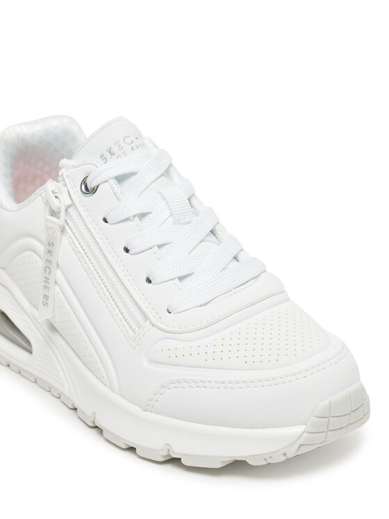 Skechers Skechers Sneakersy Uno Gen1-Zip And Stride 310554L/WHT Bílá