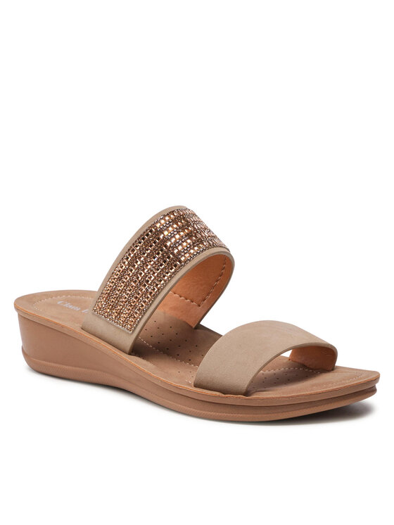 Clara Barson Clara Barson Šlepetės WSS20581-01 Ruda