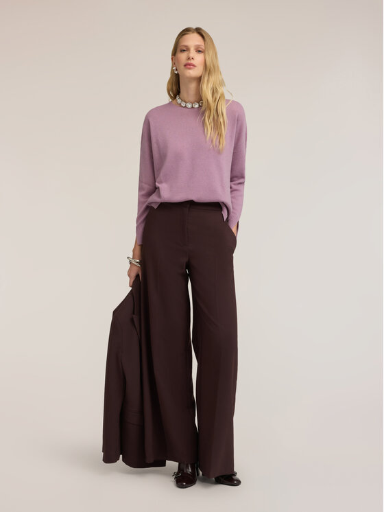Motivi Motivi Maglione M343E002402N009 Viola Over Fit