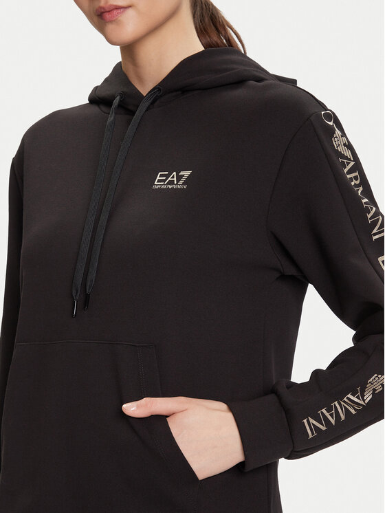 EA7 Emporio Armani EA7 Emporio Armani Dres 7W000789 AF18880 MC004 Czarny Regular Fit