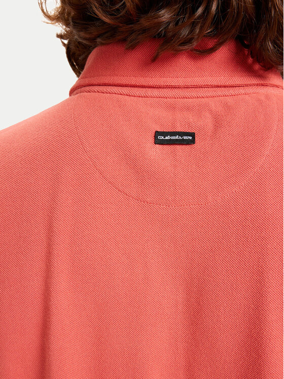 Quiksilver Quiksilver Polo majica Mw Pique Polo EQYKT04392 Bordo rdeča Regular Fit