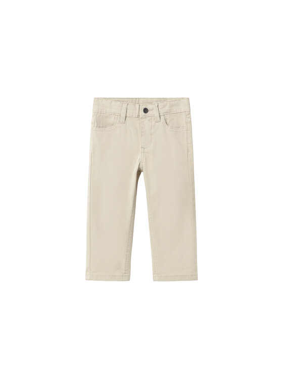 Mayoral Mayoral Штани з тканини 549 Бежевий Regular Fit