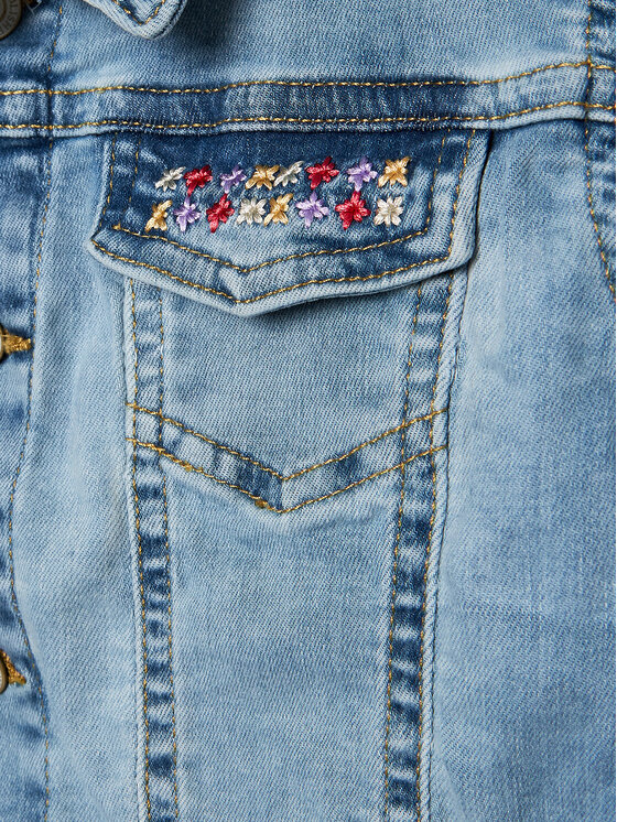 Guess Guess Jeans jakna K3GL02 D4CA0 Modra Regular Fit