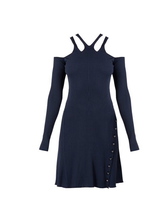 PINKO PINKO Φόρεμα καθημερινό 1G178C Y7XV Σκούρο μπλε Slim Fit