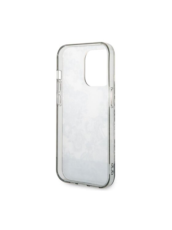 Guess Guess Etui na telefon Porcelain Srebrny