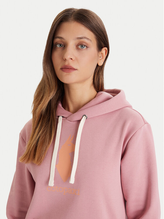 Cotopaxi Cotopaxi Суитшърт Llama Pullover Hoodie F24474W1302 Розов Regular Fit