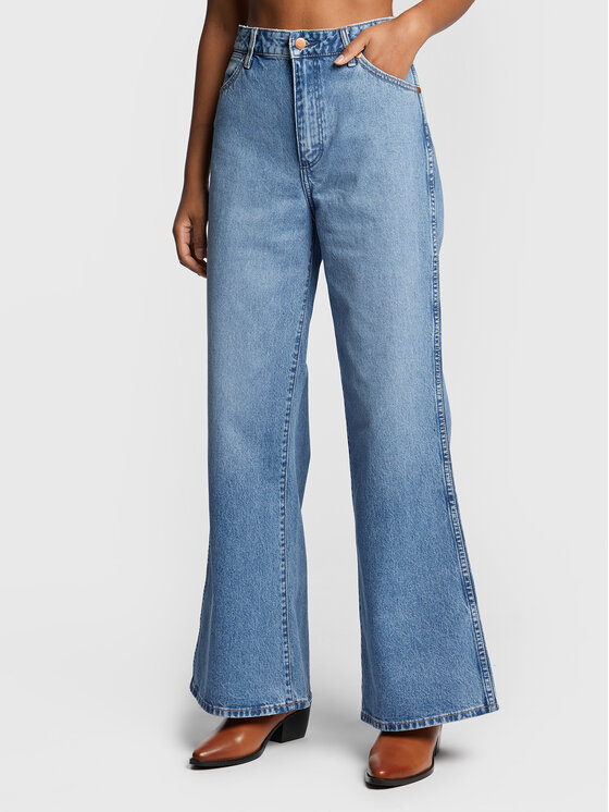 Wrangler Jeans hlače Bonnie In Morticia W22973Z23 112320089 Modra Loose Fit