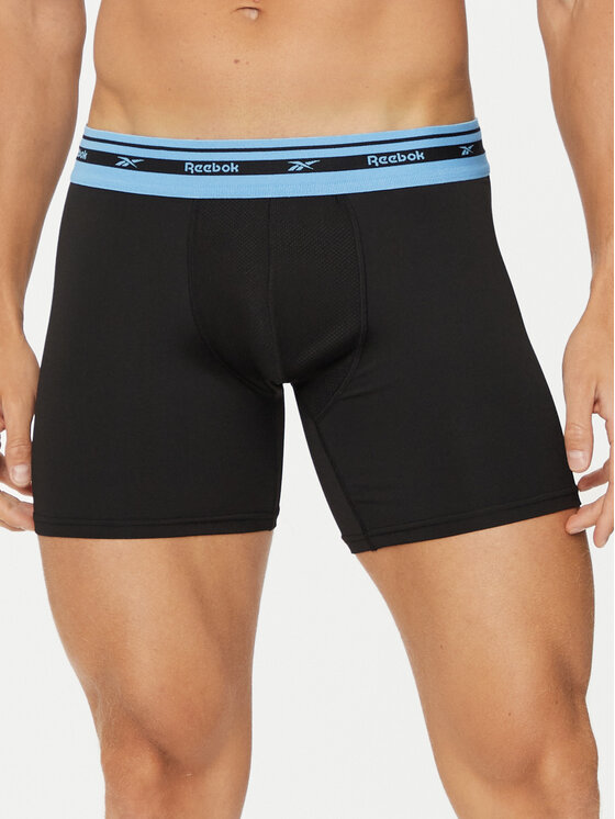 Reebok Reebok Комплект 3 чифта боксерки DARIAN - AW24 (3-pack) Черен
