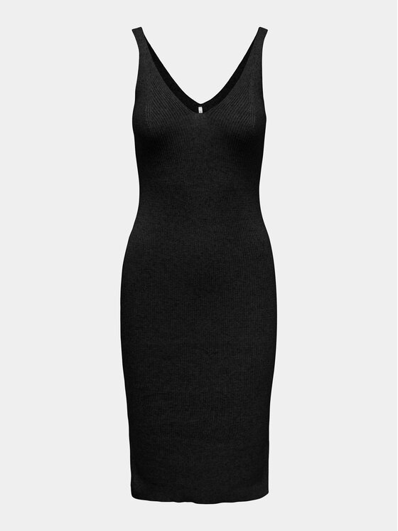 ONLY ONLY Sommerkleid Lina 15286410 Schwarz Slim Fit