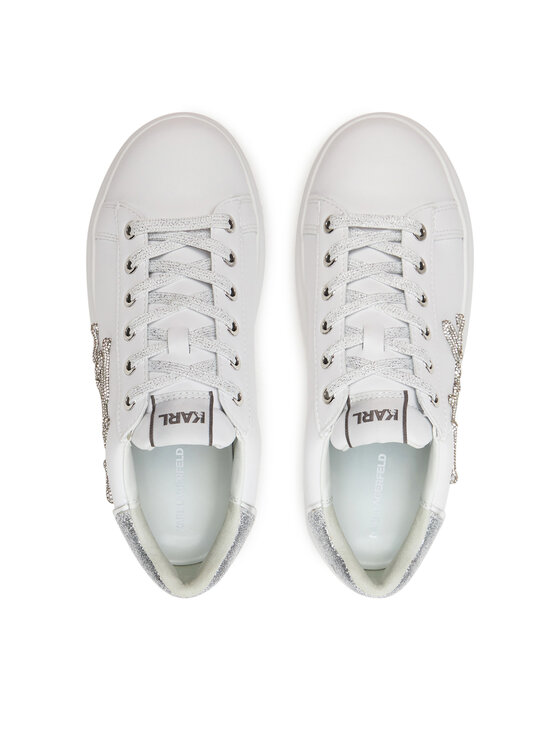 KARL LAGERFELD KARL LAGERFELD Sneakersy Kapri KL62511G Biały
