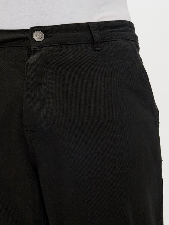 Brave Soul Brave Soul Traperice MJN-NORDBLACK Crna Regular Fit