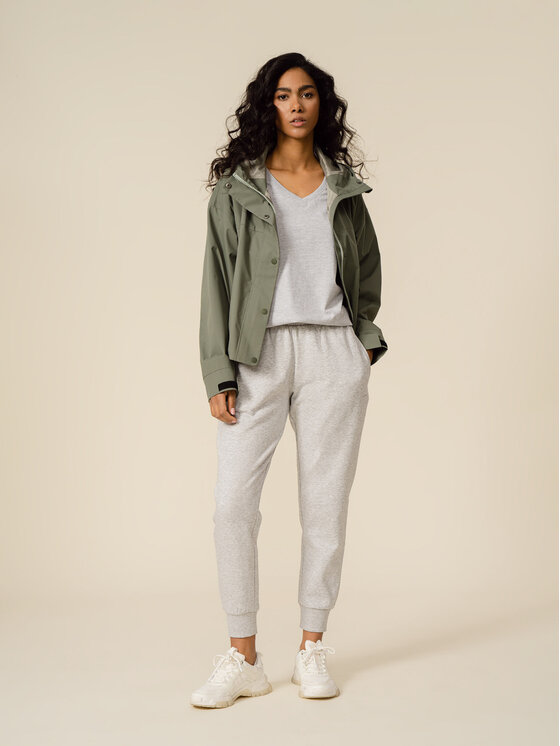 Outhorn Outhorn Demisezoninė striukė OTHSS23TTJAF114 Žalia Relaxed Fit