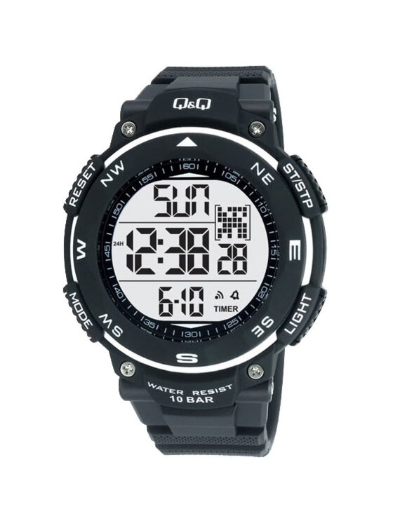 Q&Q Q&Q Hodinky M124-002 Čierna