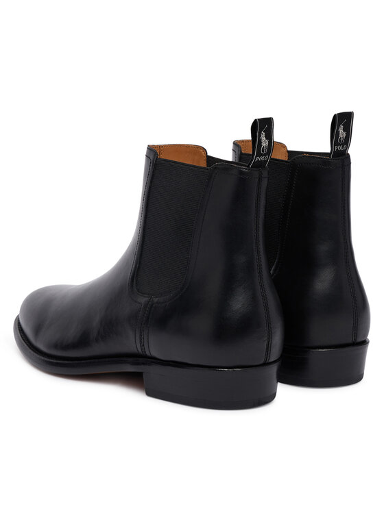 Polo Ralph Lauren Polo Ralph Lauren Členková obuv s elastickým prvkom Owen Chelsea 811P15887001 Čierna