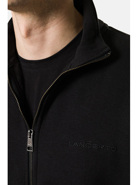 Lancerto Lancerto Bluza Belair BL073222000016 Czarny Regular Fit