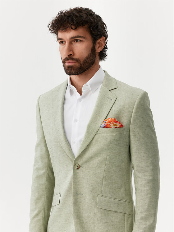 Evenemen Evenemen Garnitur Passa Zielony Slim Fit
