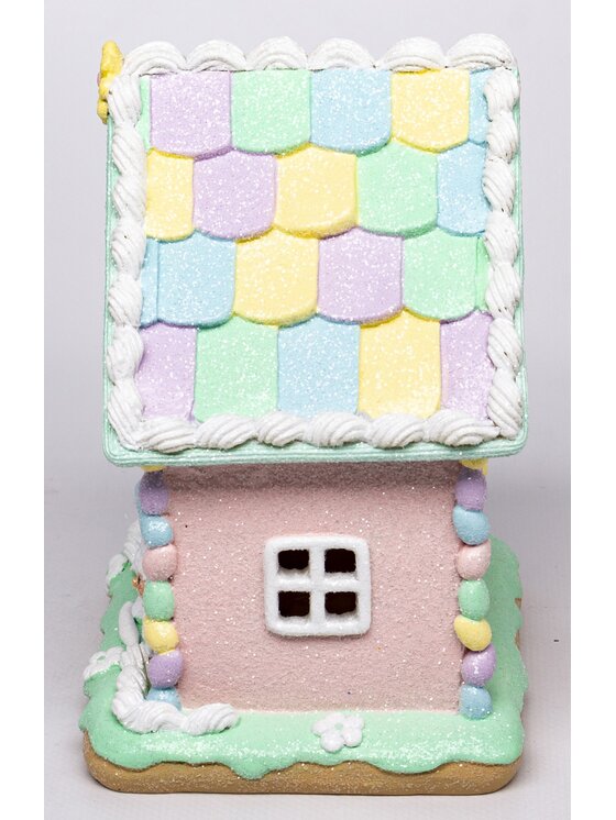 MIAhome MIAhome Figurka wielkanocny domek LED PASQUA Kolorowy